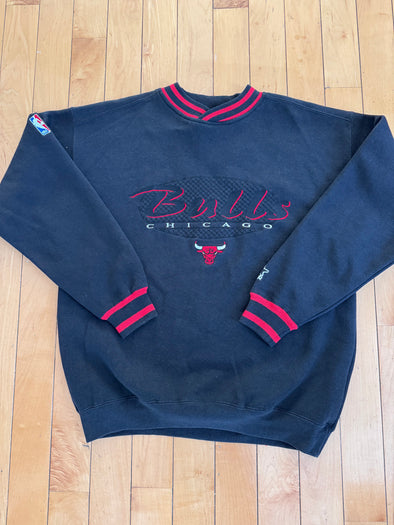 Vintage Chicago Bulls 90's black Starter crewneck [SZ. M]